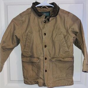 L.L. Bean vintage khaki boys jacket sz 5/6